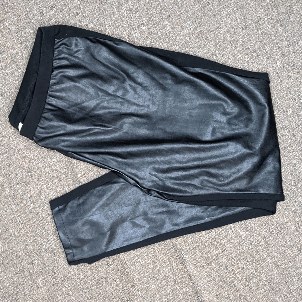 MICHAEL Michael Kors Mixed Leather Leggings
